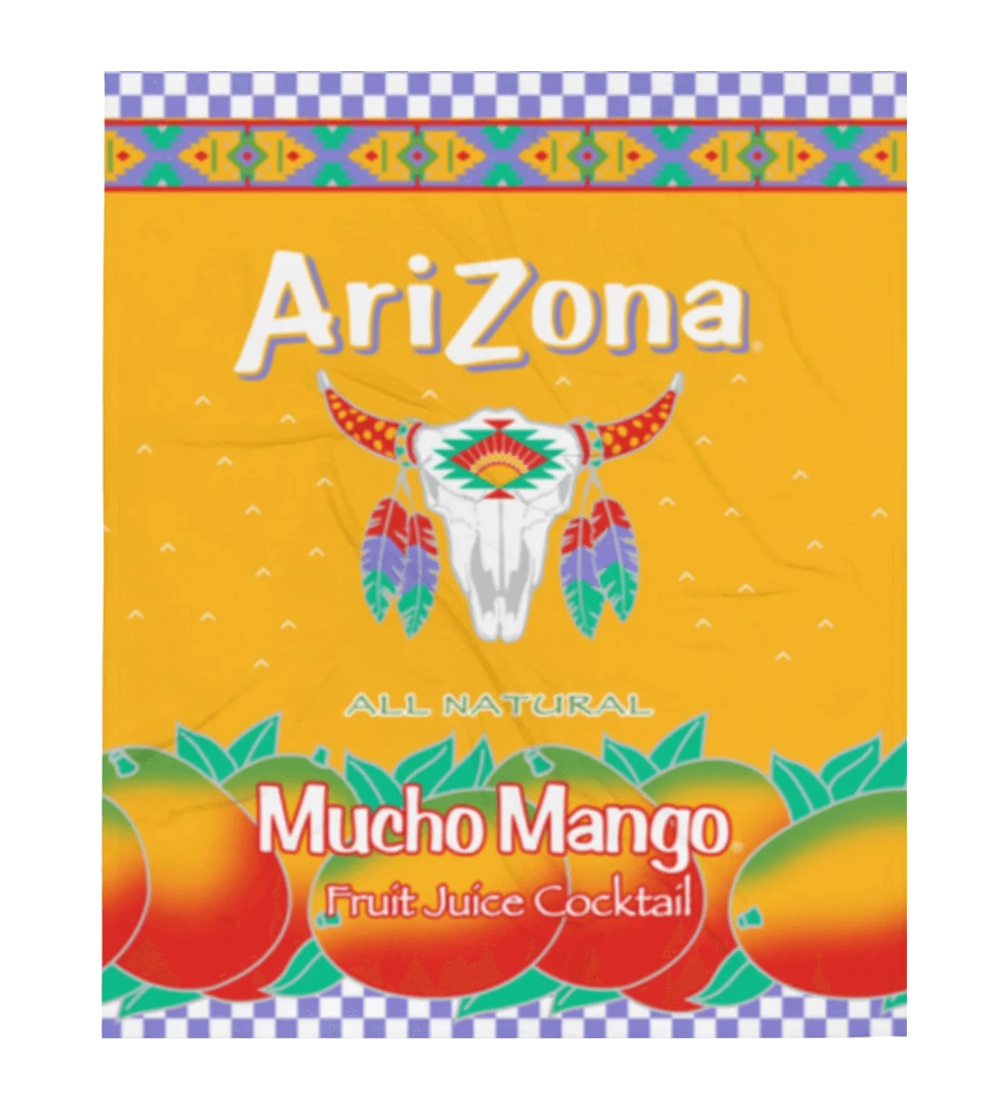 Mucho Mango Throw Blanket - Image 3