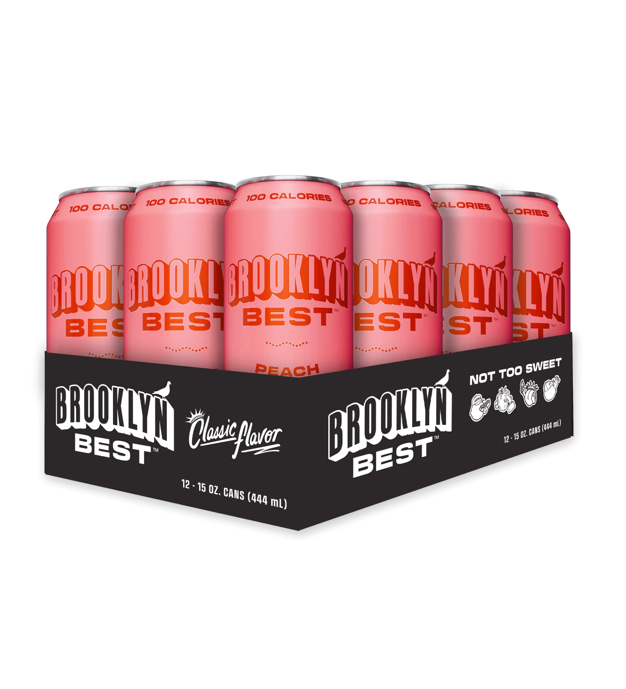 Brooklyn Best Peach Iced Tea | 15 oz. / 12-pack - Image 4
