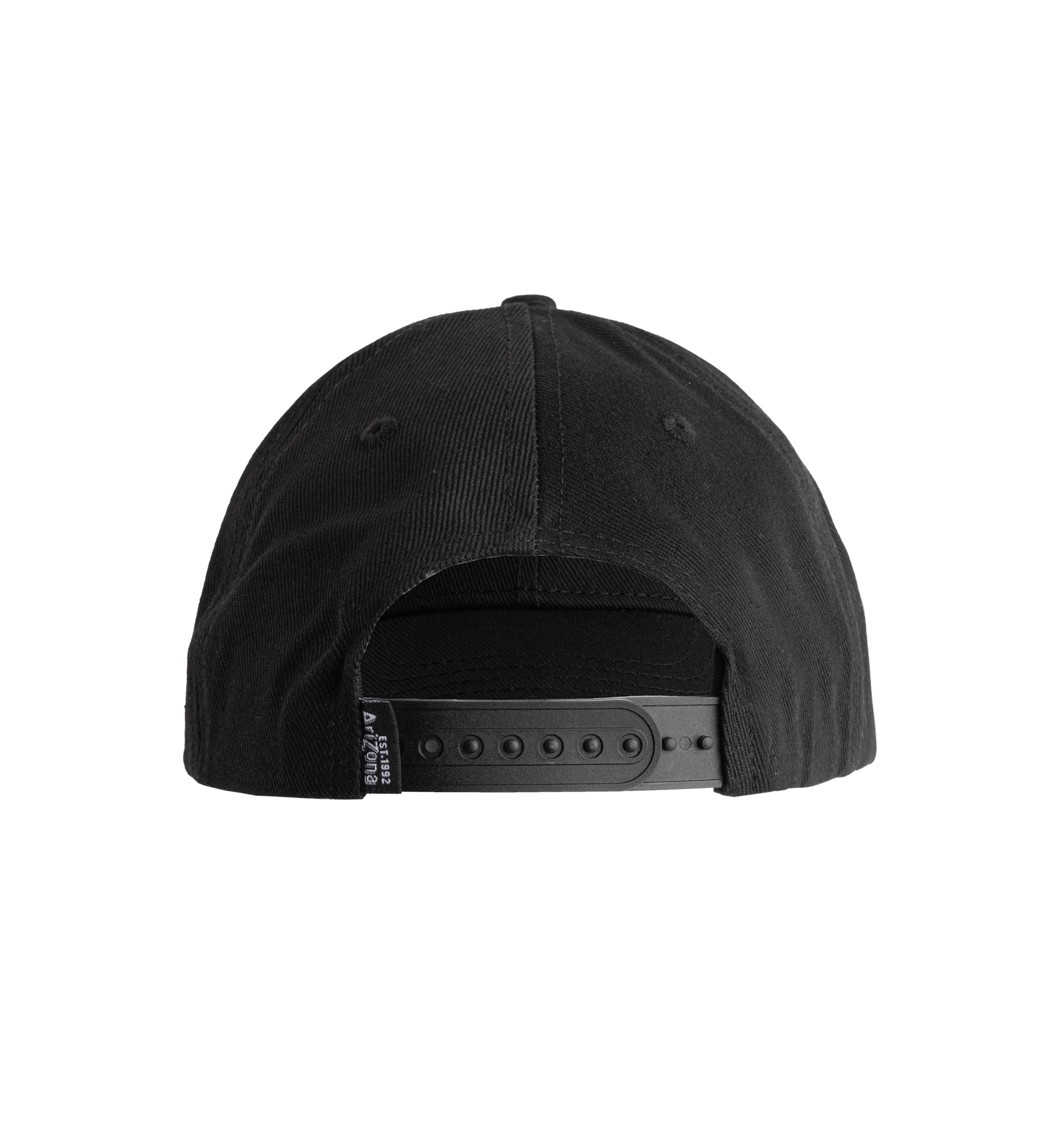 Black & Teal Club 'Zona Drippy Smiley Snapback Hat - Image 3