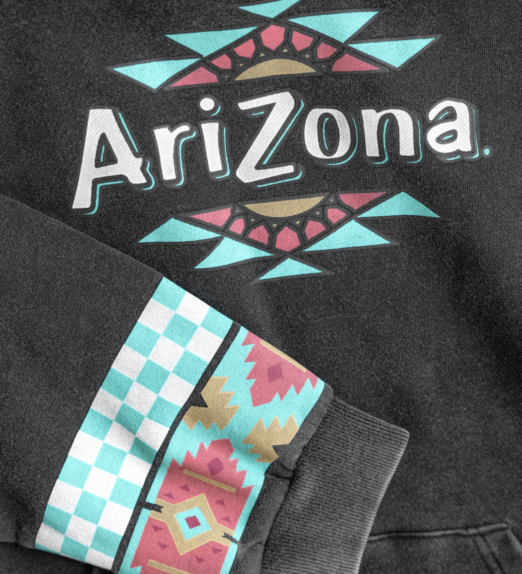 Forever Faded Black Logo Cotton Hoodie - Image 3