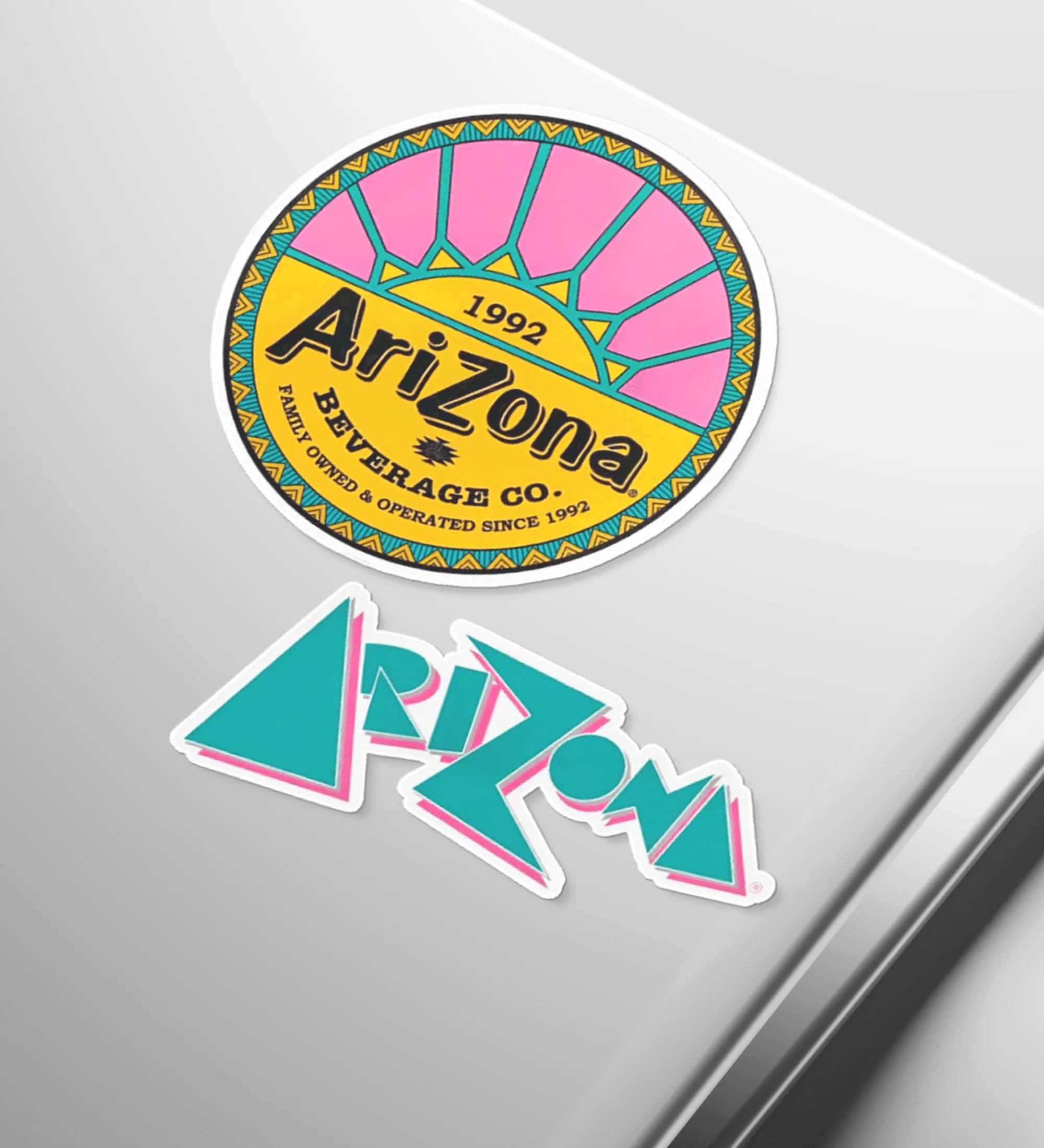 4-Piece Retro Sticker Set - Image 3