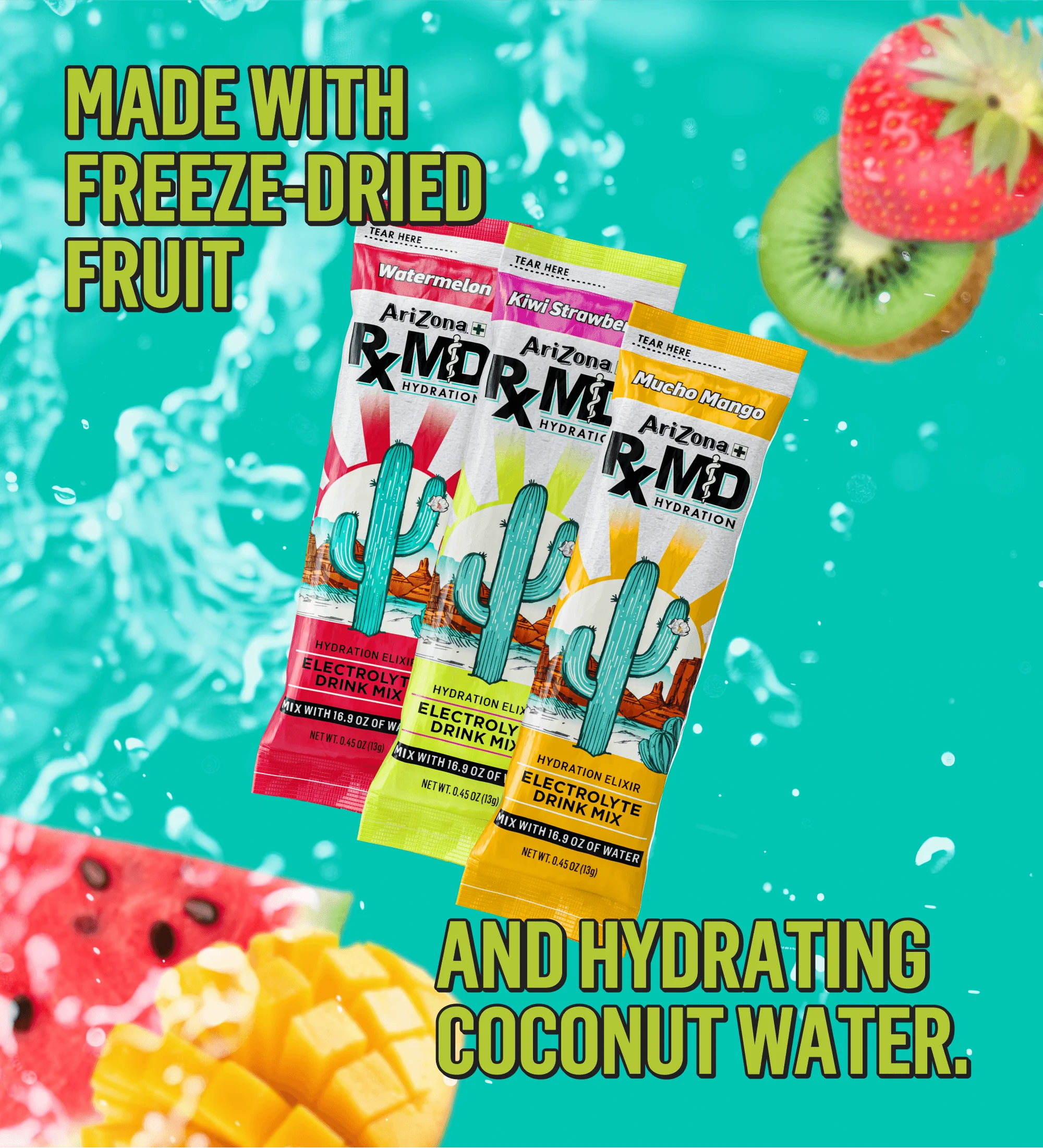 RXMD 18-Count Hydration Stix Variety Pack | 18-Count / 3 boxes - Image 3