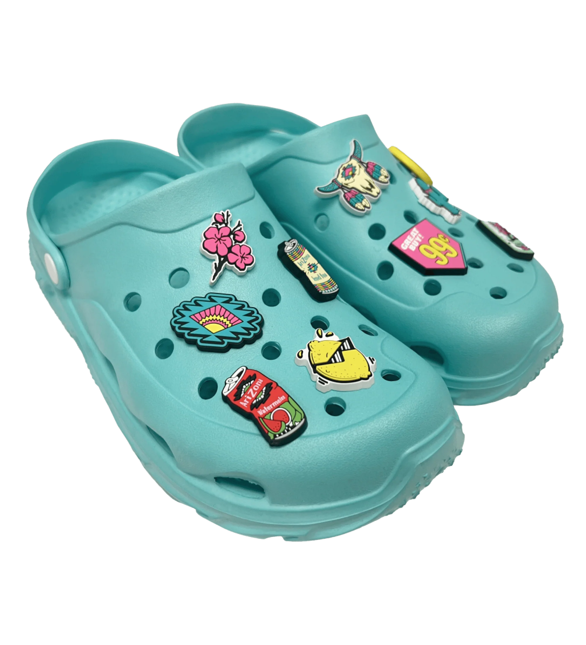 5-Piece Smiley Face Shoe Charm Set - Image 3