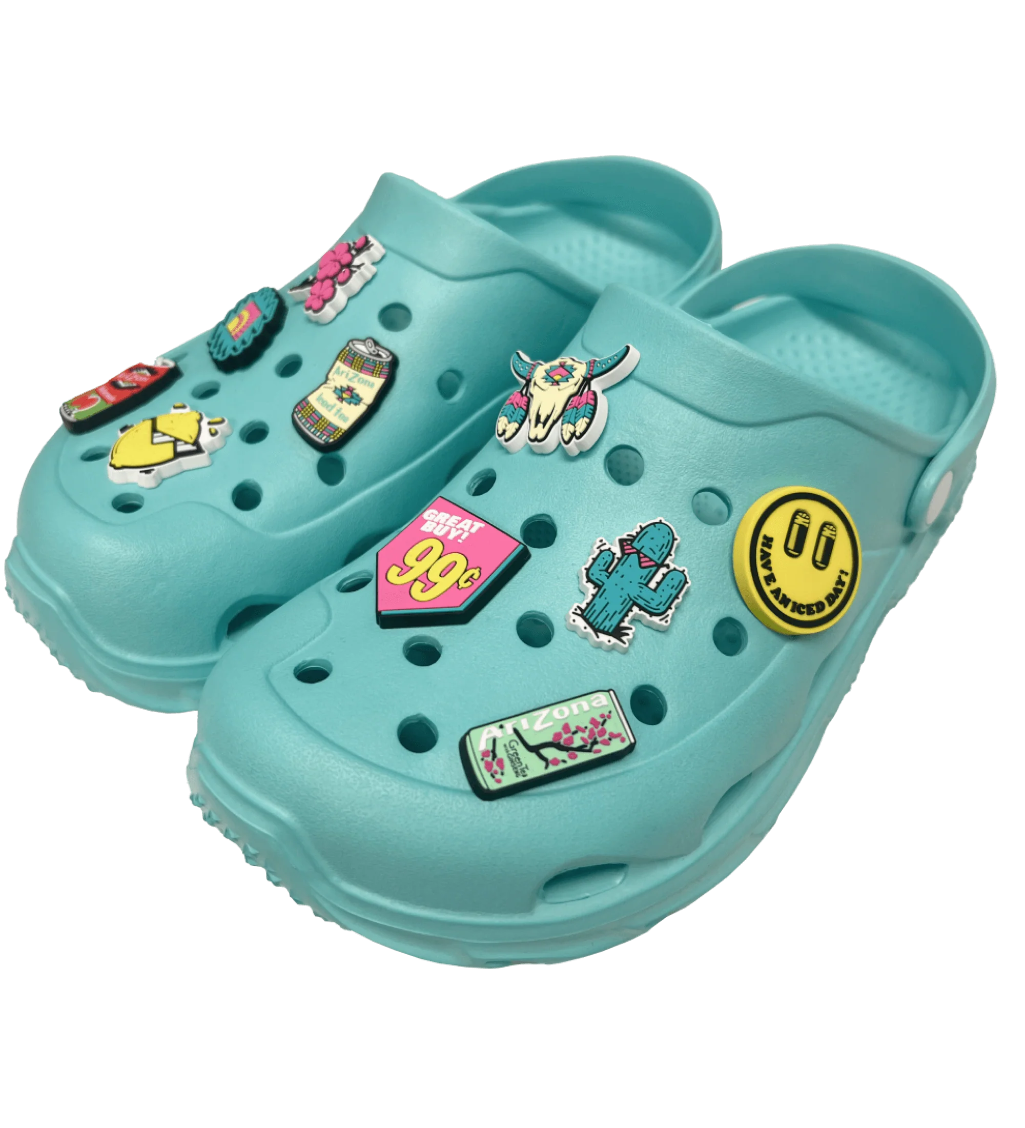 5-Piece Cactus Shoe Charm Set - Image 3