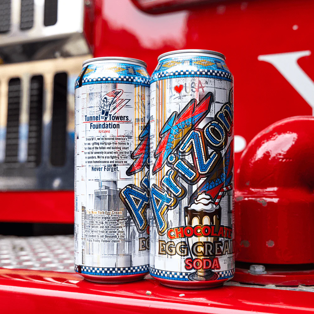 Chocolate Egg Cream Soda | 22 oz. Big Can / 12-pack - Image 3