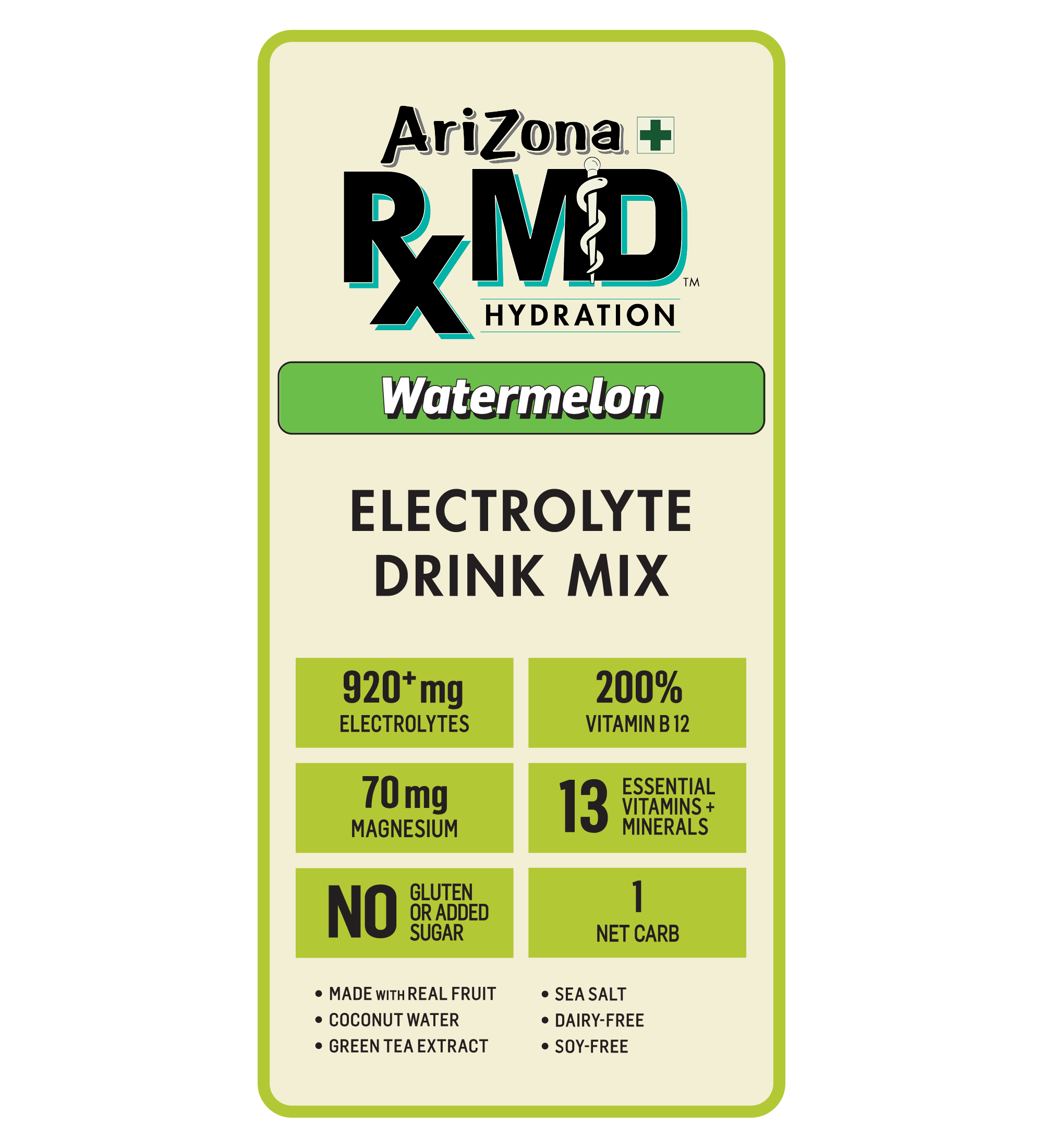 RXMD Watermelon 18-Count Hydration Stix Pack | 18 count / 3 boxes - Image 5